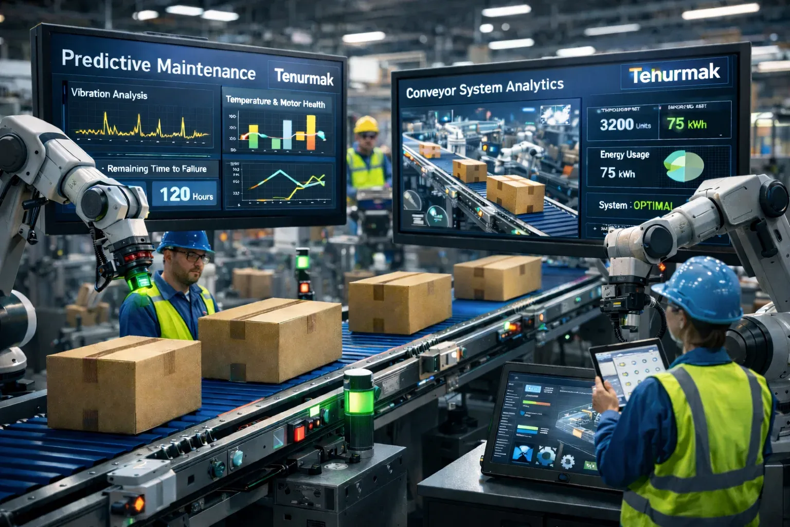 Akıllı Konveyör Bant Sistemleri | Endüstri 4.0 Üretim Çözümleri