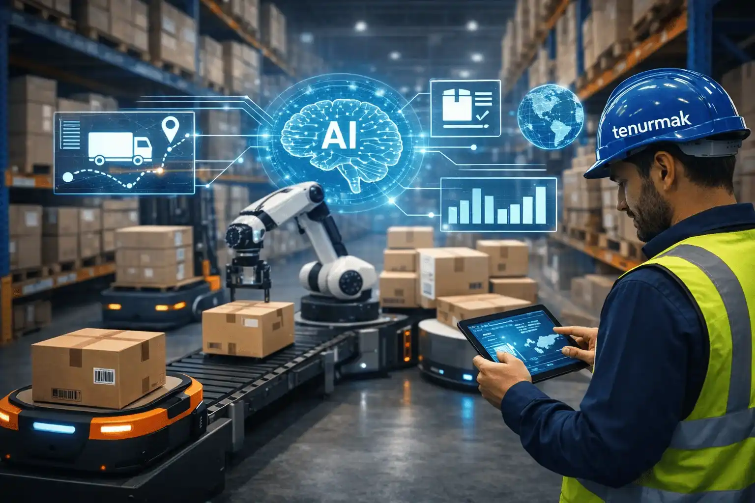 Depo ve Lojistik Teknolojilerinde AI (Yapay Zekâ) Etkisi