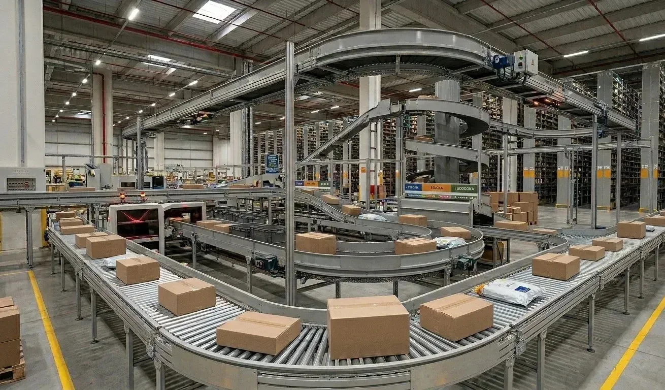 E-Ticaret Depolarında Konveyör Sistemlerinin Rolü